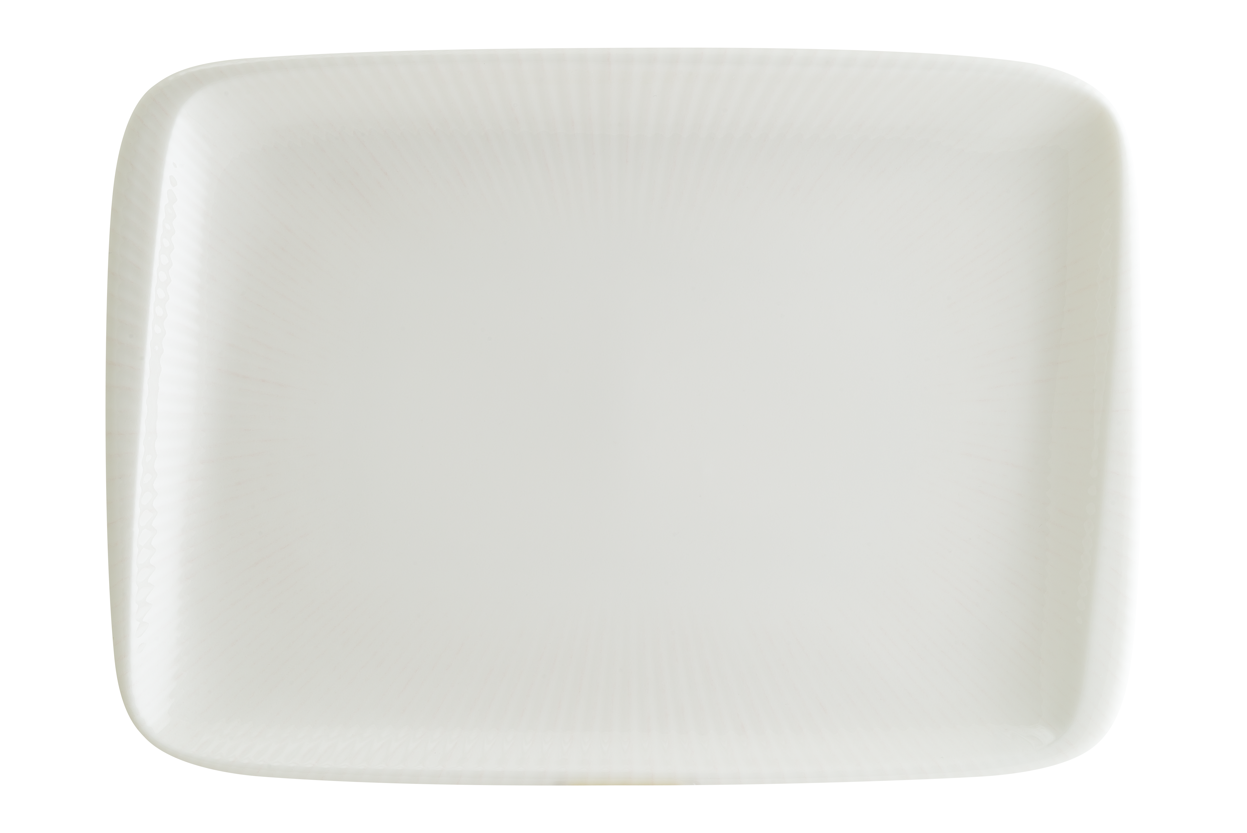 IRIS WHİTE Serving Plate